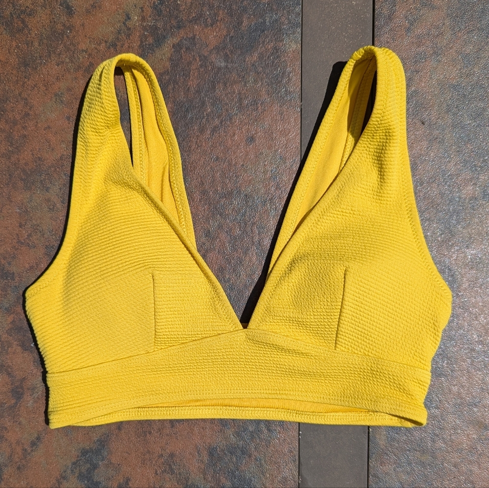 Sunny Yellow Swim Top